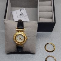 Винтидж кварцов часовник с 4 сменяеми каишки, снимка 5 - Дамски - 45153359