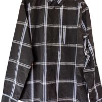 Мъжка карирана риза Identic, 74% полиестер, 26% памук, 76х63 см, XL, снимка 1 - Ризи - 45641060