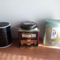 Кутийки от чай, метал, снимка 1 - Други - 45146761