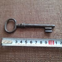 Стар метален ключ #3, снимка 2 - Колекции - 45543256