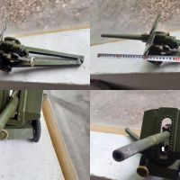Метална руско оръдие гаубица топ играчка модел макет, снимка 7 - Антикварни и старинни предмети - 45268829