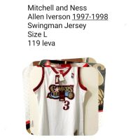 Оригинален мъжки баскетболен потник на Allen Iverson 1997-1998 , снимка 15 - Спортни дрехи, екипи - 45404669