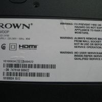 Продавам CROWN LED 24100 телевизор, снимка 4 - Части и Платки - 45508111