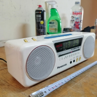 Радио-часовник Panasonic AM-FM Stereo Clock Radio RC-X210, снимка 3 - Радиокасетофони, транзистори - 45039437