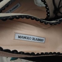 Manolo Blahnik Original. Size 38 Кожени обувки, снимка 3 - Дамски елегантни обувки - 45094669