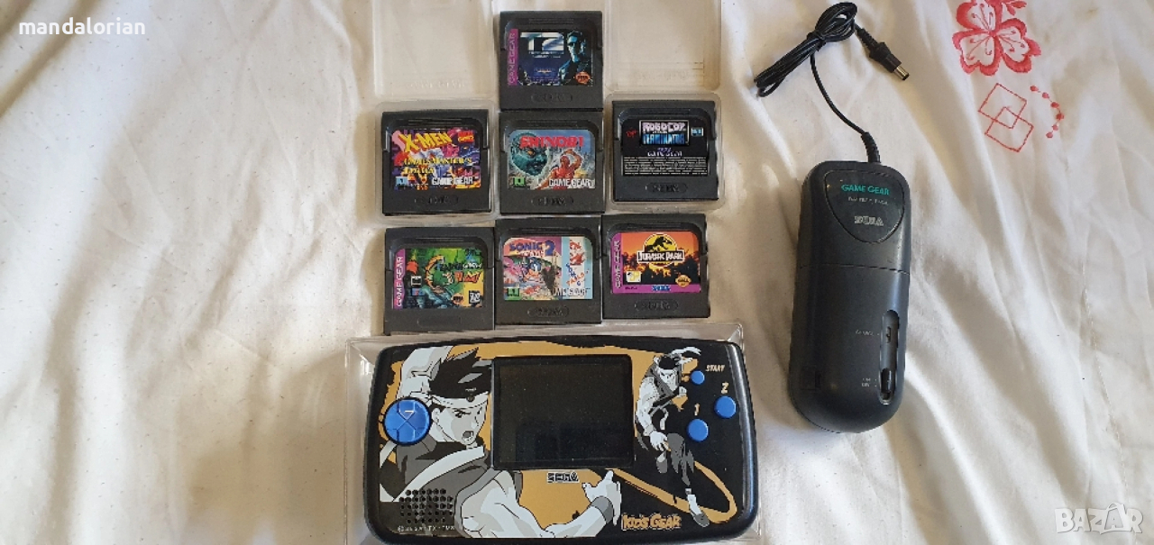 Sega GAME GEAR KIDS GEAR limited edition + 7 игри, снимка 1