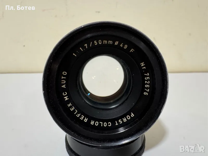 Обектив Porst 1:1.7/50mm M42, снимка 1