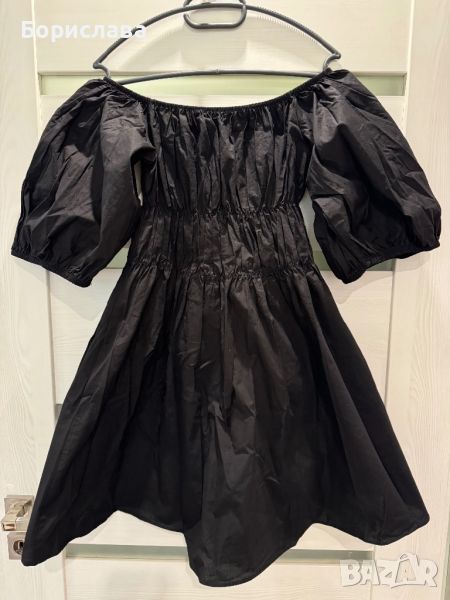 Дамска черна рокля- MYJEST, снимка 1