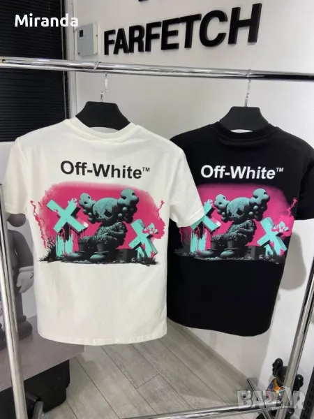 Off White черна мъжка тениска , снимка 1