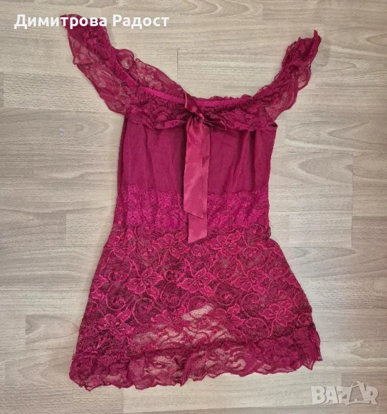 Дамска дантелена нощница! Състояние ново! , снимка 1