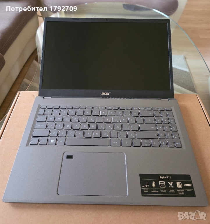 Лаптоп ACER ASPIRE 5 A515-48M-R400Q в гаранция от Технополис , снимка 1