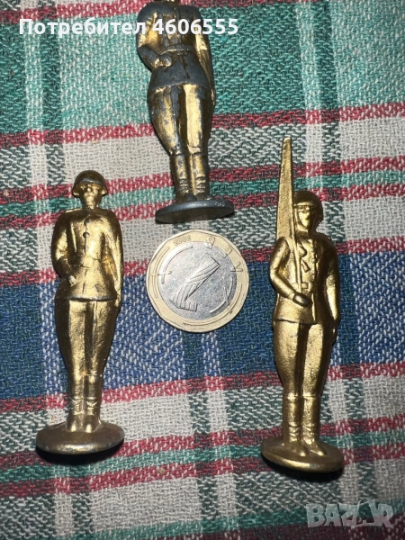 Метални фигурки на войници., снимка 1