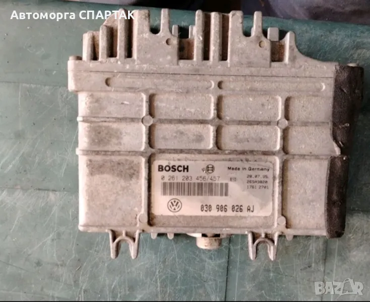 Компютър ДВИГАТЕЛ VW VOLKSWAGEN POLO 1.0, BOSCH 0 261 203 0261203456, 0261203457,030906026AJ, снимка 1