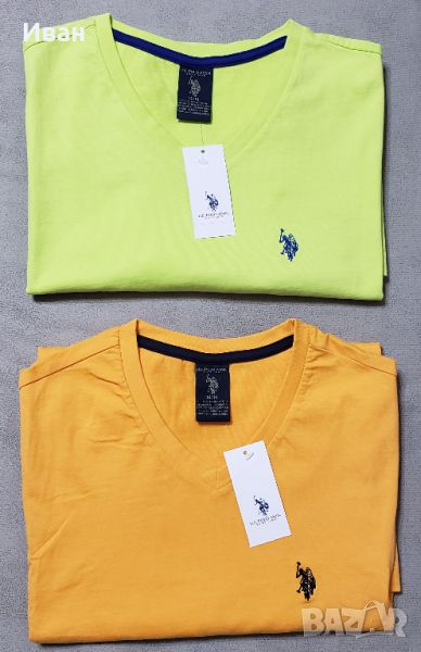 Нови оригинални фланелки U.S. Polo Assn.- 100% памук, размер - M, снимка 1