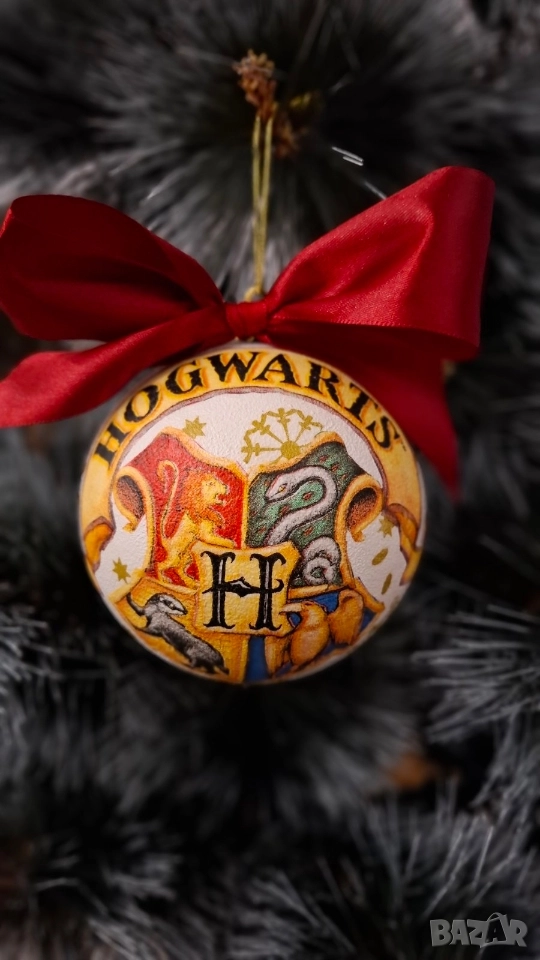 Коледна украса / топка Хари Потър Harry Potter , снимка 1