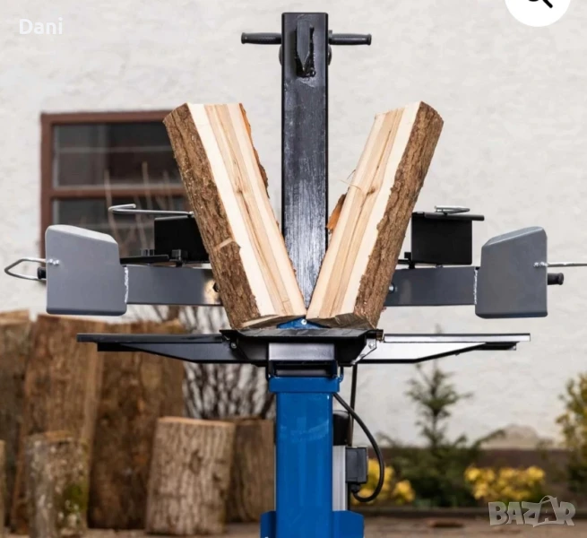 Хидравлична цепачка за дърва Scheppach 8t,380V., снимка 1