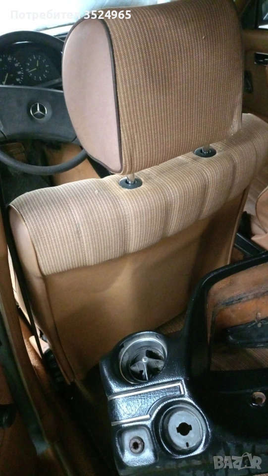 Мерцедес 123 салон, снимка 1