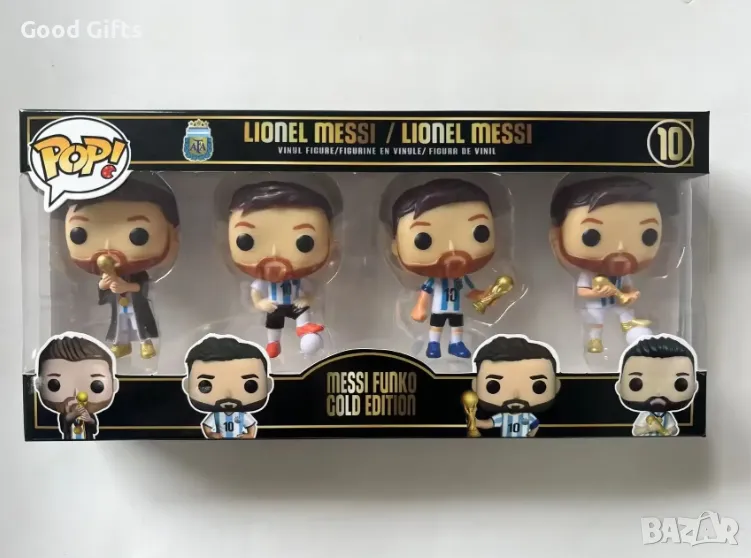 4 Броя Funko POP Фигурки Меси, Фигурки Lionel Messi Лионел Меси, снимка 1