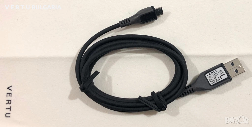 Чисто нов кабел за зареждане Vertu, снимка 1