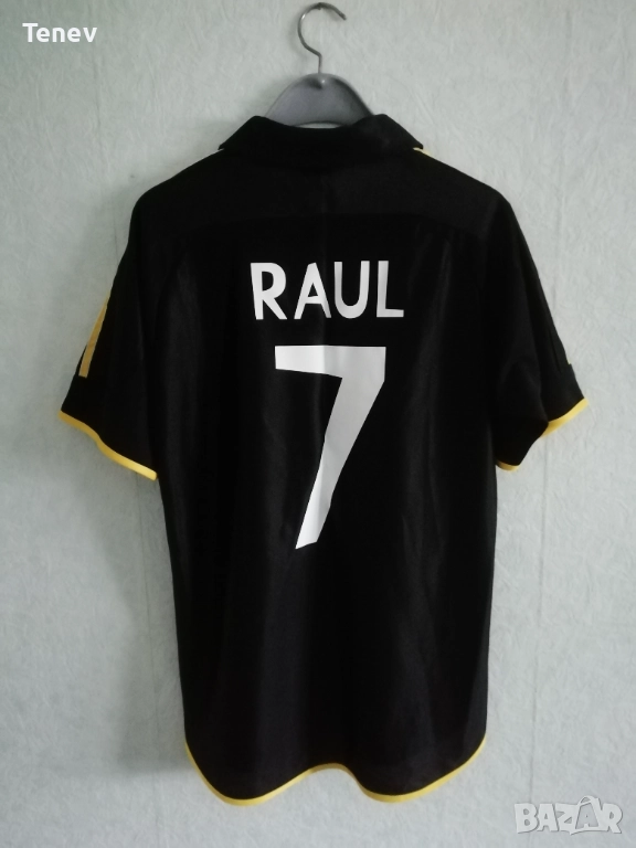Real Madrid Raul 1999 2000 2001 Adidas AWAY оригинална тениска фланелка Реал Мадрид екип Раул , снимка 1