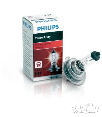 Крушка PHILIPS H7 24V 70W PX26D HEAVY DUTY №13972HDC1, снимка 1