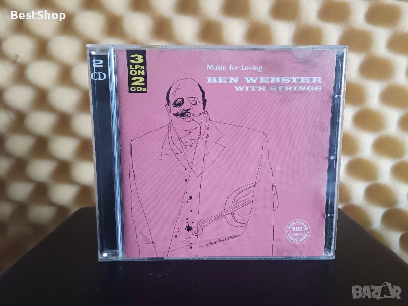 Ben Webster - Music for loving / With Strings 2CD, снимка 1