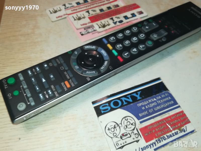 SONY RM-ED012 BD/DVD/AMP/TV REMOTE CONTROL-SWISS 1607240827, снимка 1