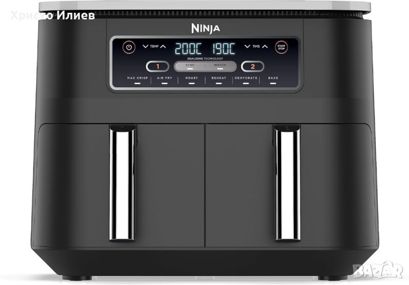 Фритюрник с горещ въздух Ninja AF300EU, 2470W, 7.6 л, 6 програми, снимка 1