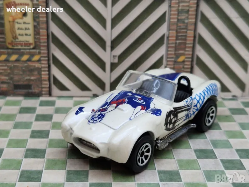 Метална количка Shelby Cobra 427 S/C, Hot Wheels, снимка 1