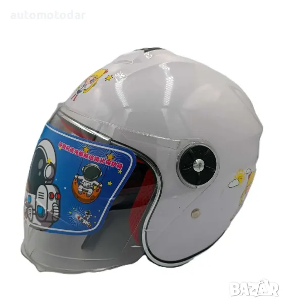 Отворена каска за мотор скутер детска, снимка 1