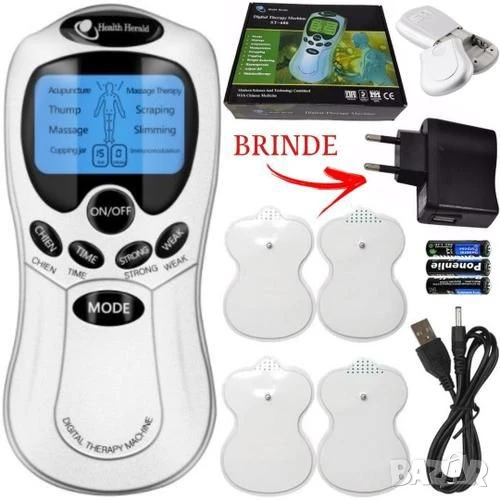 Електростимулатор масажор срещу болки по тялото и физиотерапия, снимка 1