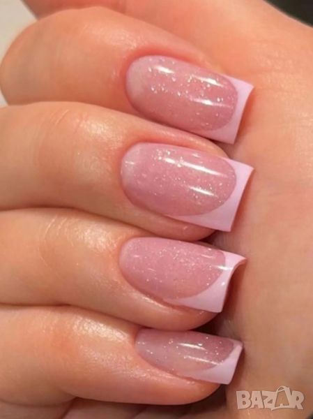 👑 💗Комплект Разкошни Press-on Изкуствени Нокти 24 броя 💋 КОД : nail1198💗 👑 💋 ➡️ 😱Уникалниииии, снимка 1