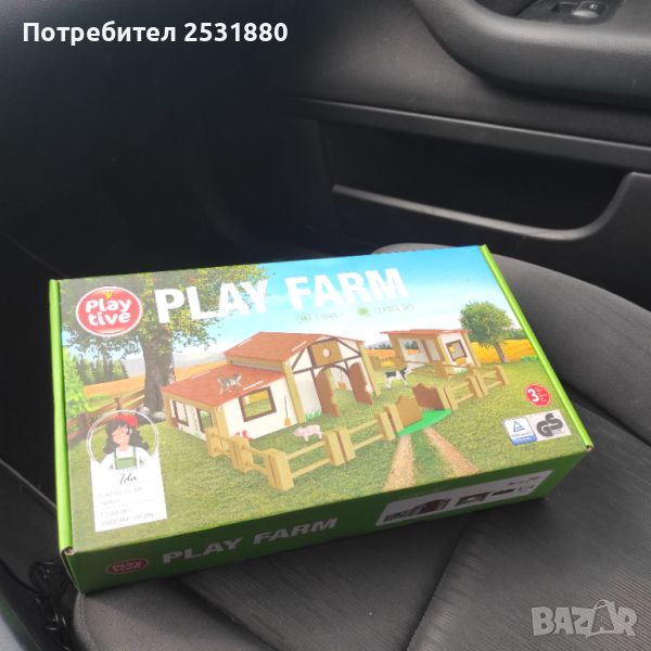 Дървена ферма ЛИДЪЛ -play farm,чисто нова,не отваряна, снимка 1