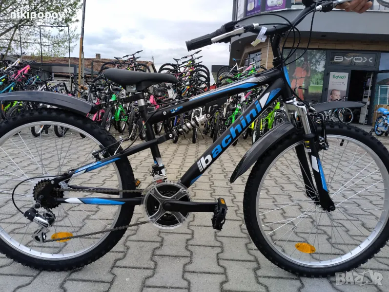 SPRINT Велосипед 24" Bachini Speed FSP черен, снимка 1