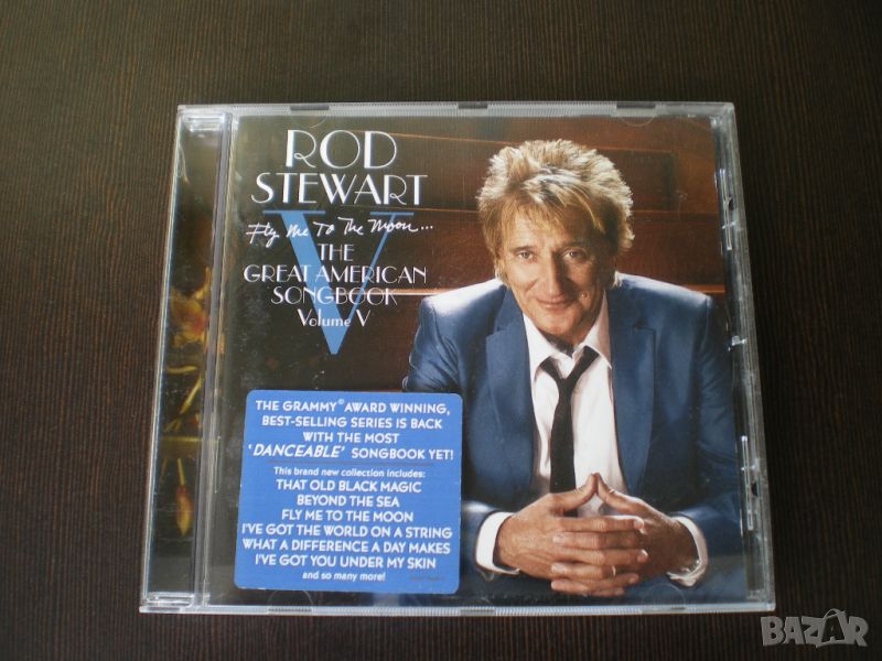 Rod Stewart ‎– Fly Me To The Moon... The Great American Songbook Volume V 2010 CD, Album, снимка 1