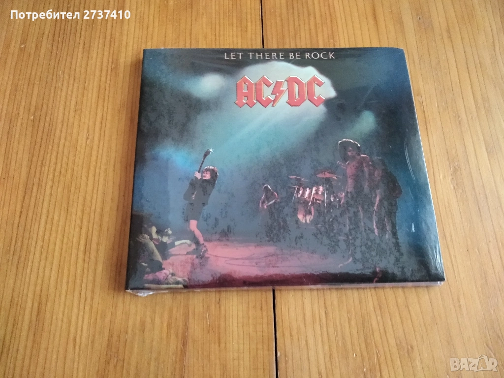 AC/DC - LET THERE BE ROCK 16лв оригинален диск, снимка 1