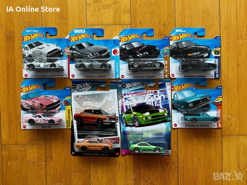 Hot Wheels Nissan GTR GT-R R35, R34, R33, R32, 1971 Skyline 2000,300ZX, снимка 1