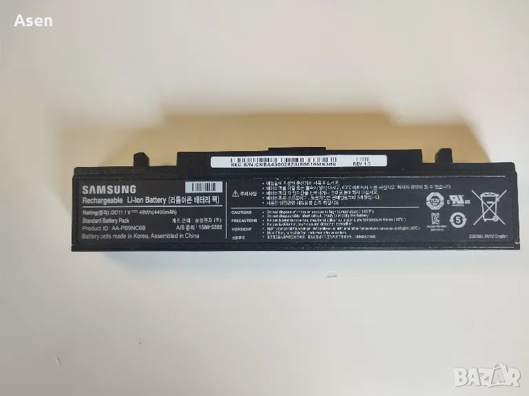 Samsung R519 R522 R525 R530 R540 R580 R620 R780 RV510 RV511 AA-PB9NC6B батерия , снимка 1