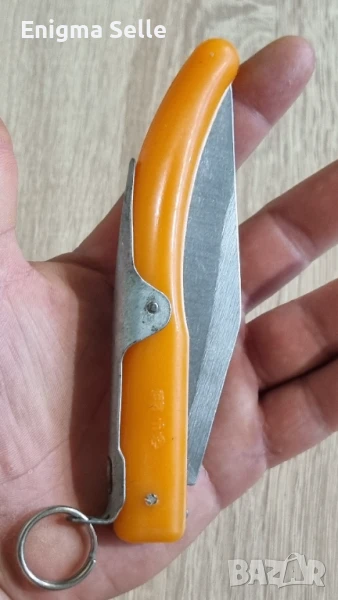 Нов винтидж сгъваем нож Навая Гомел, СССР, в отлично състояние., снимка 1