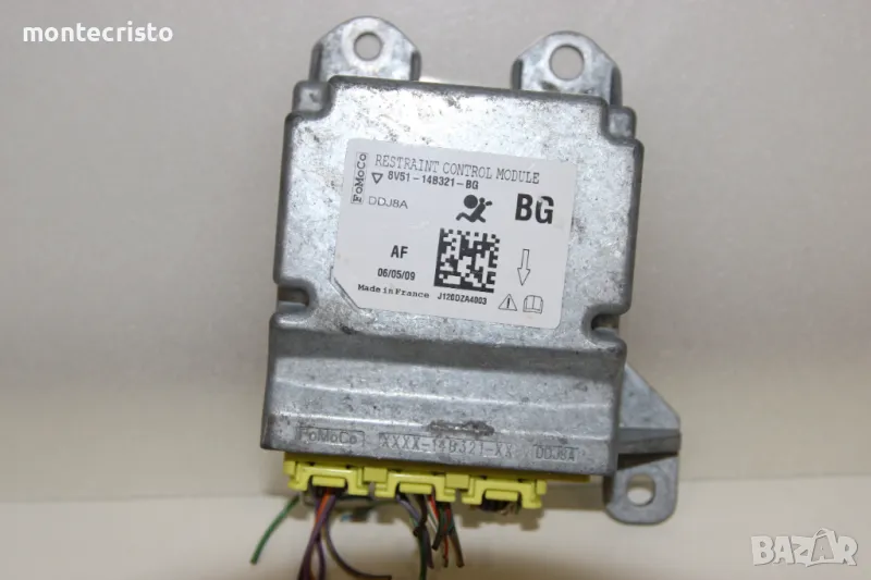 Централа airbag Ford Fiesta MK7 (2008-2013г.) 8V51-14B321-BG / 8V5114B321BG, снимка 1