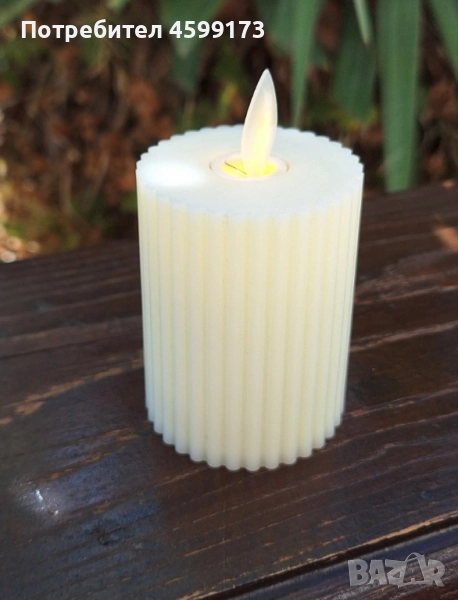 Декоративна изкуствена светеща свещ, снимка 1