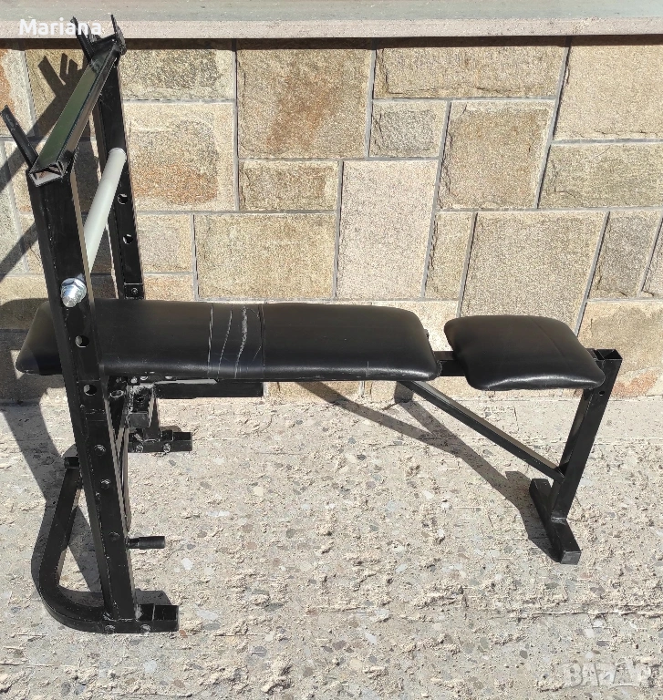 Лежанка за вдигане на тежести фитнес, снимка 1