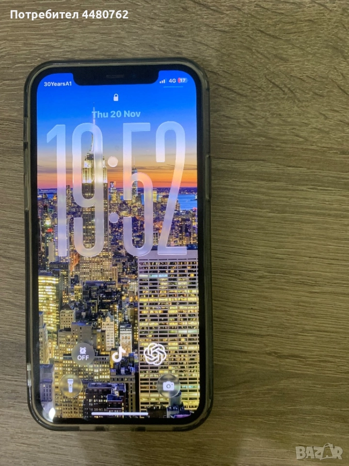 iPhone 12 отлично състояние (може и бартер за монитор ) , снимка 1