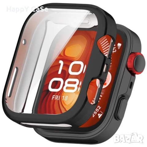 Huawei Watch Fit 4 / 4 Pro / Мек силиконов TPU кейс калъф с протектор, снимка 6 - Смарт гривни - 50633103