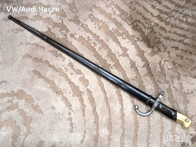 Френски щик нож ГРА Waffenfabrik Steyr гръцка поръчка , снимка 3 - Антикварни и старинни предмети - 53350317