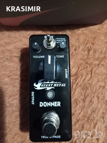 Ефект за ел.китара GIANT METAL , снимка 5 - Китари - 51450217