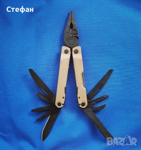ХИТ ЦЕНА Оригинален Leatherman REBAR Coyote Tan, снимка 3 - Ножове - 54058047