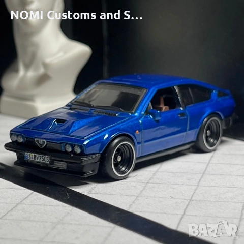 Custom Hot Wheels Alfa Romeo GTV6 3.0, снимка 5 - Коли, камиони, мотори, писти - 53097046