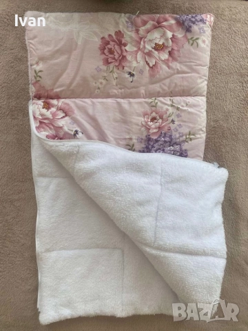 Сет 3ЧАСТИ - Космонавт 0-3м. George+ Одеало с цип+ зимна шапка, снимка 3 - Комплекти за бебе - 51951886