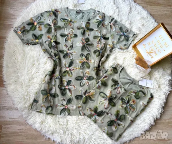 памучни дамски тениски , снимка 12 - Тениски - 50423583